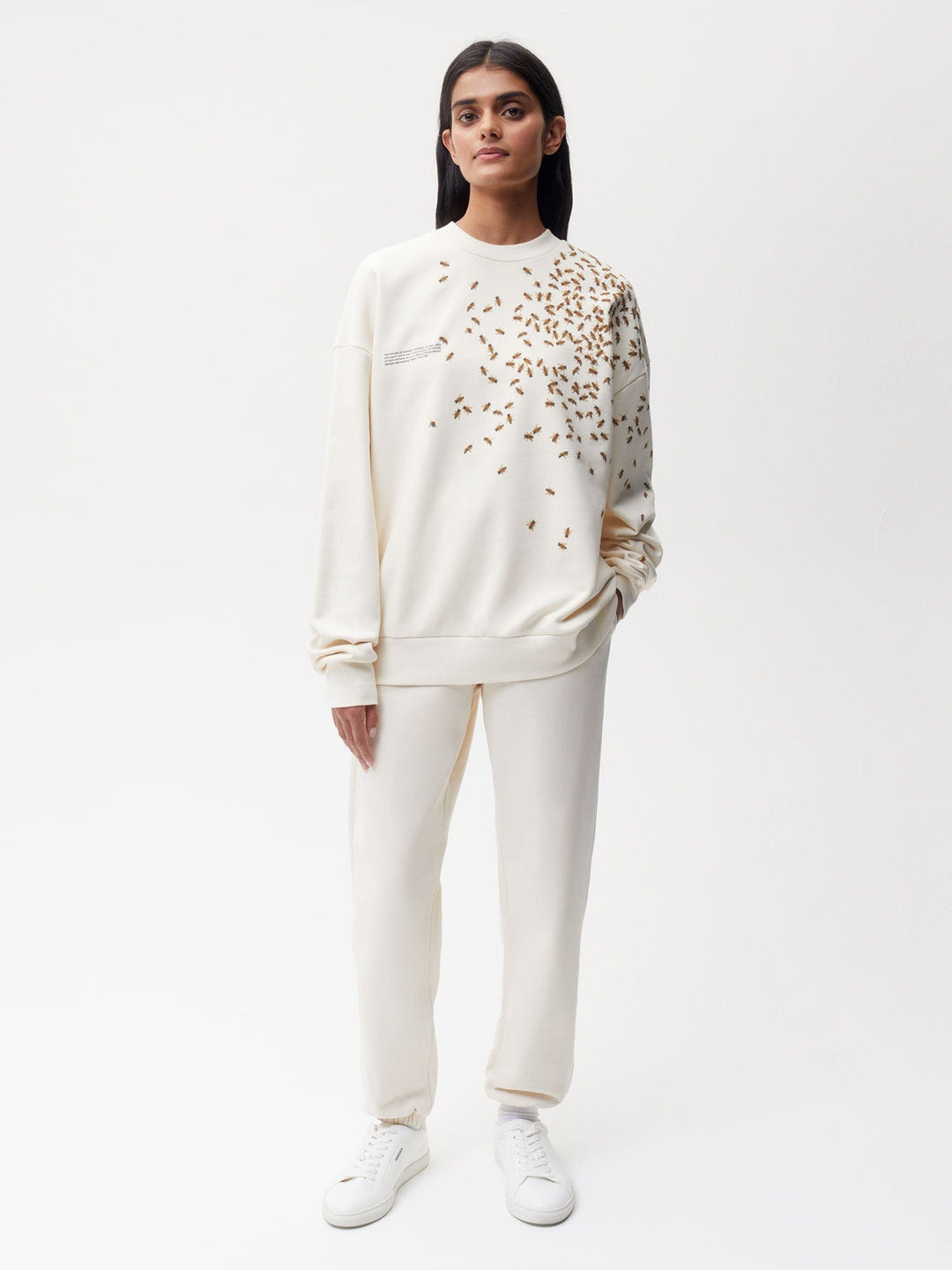 Womens Bee:Wild Sweatshirt—undyed