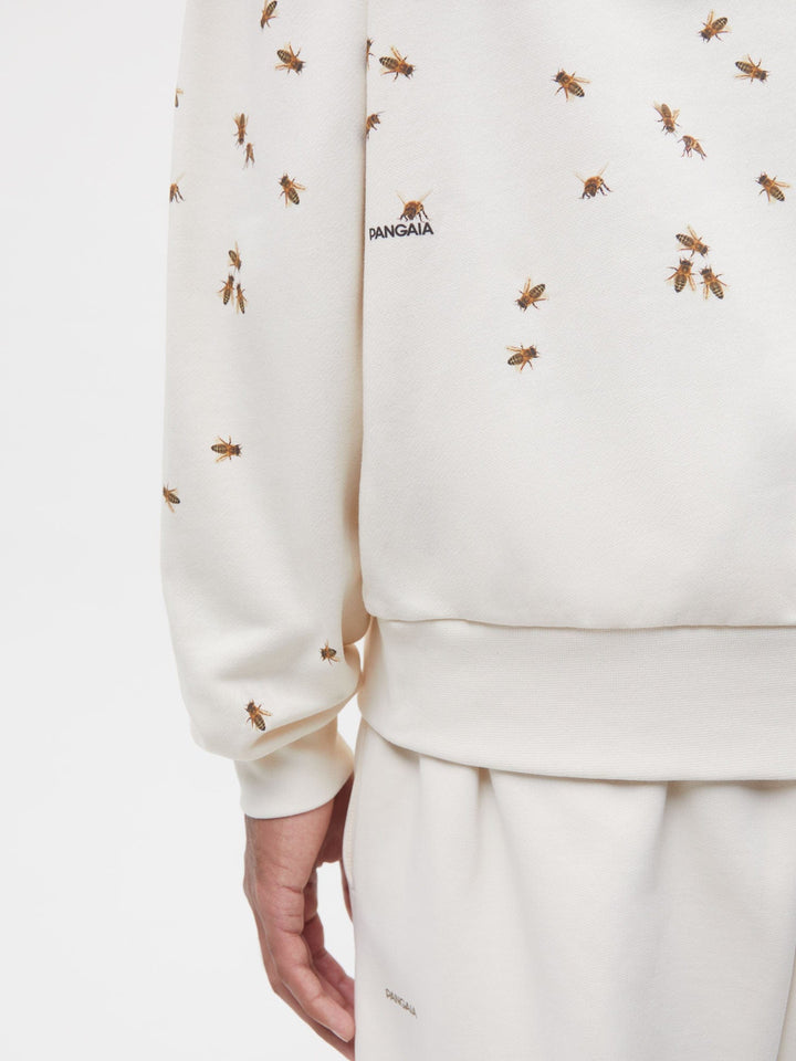 Mens Bee:Wild Sweatshirt—undyed