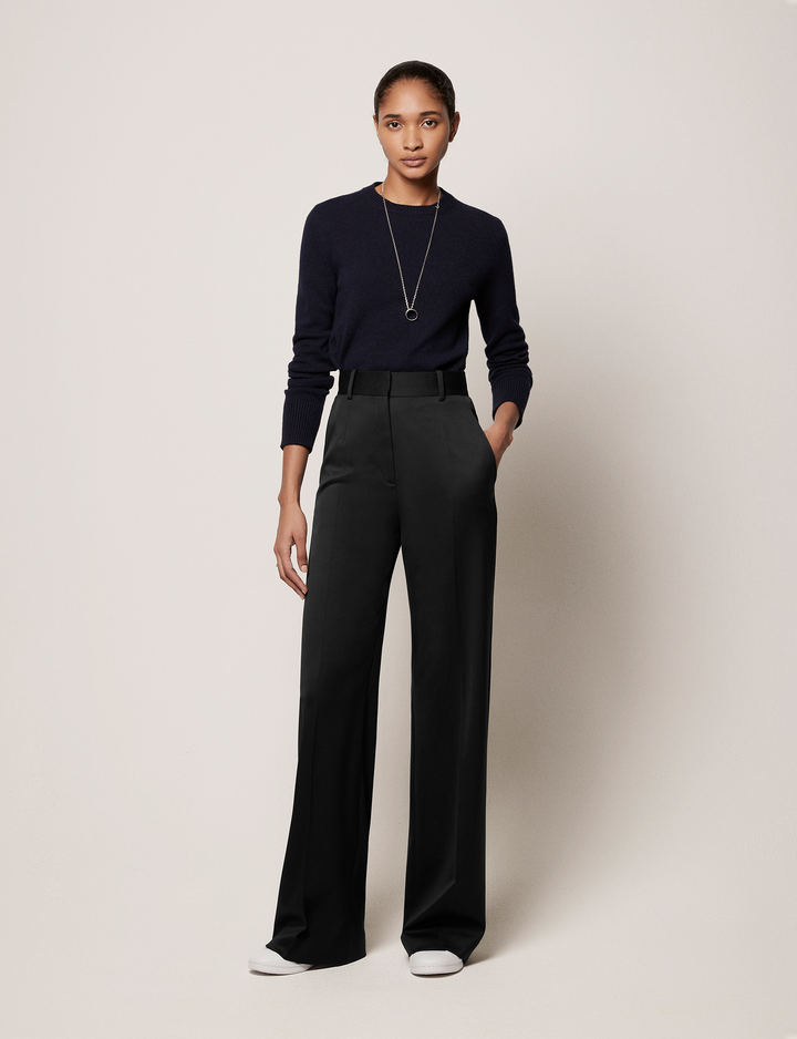Wide Leg Suit Pant