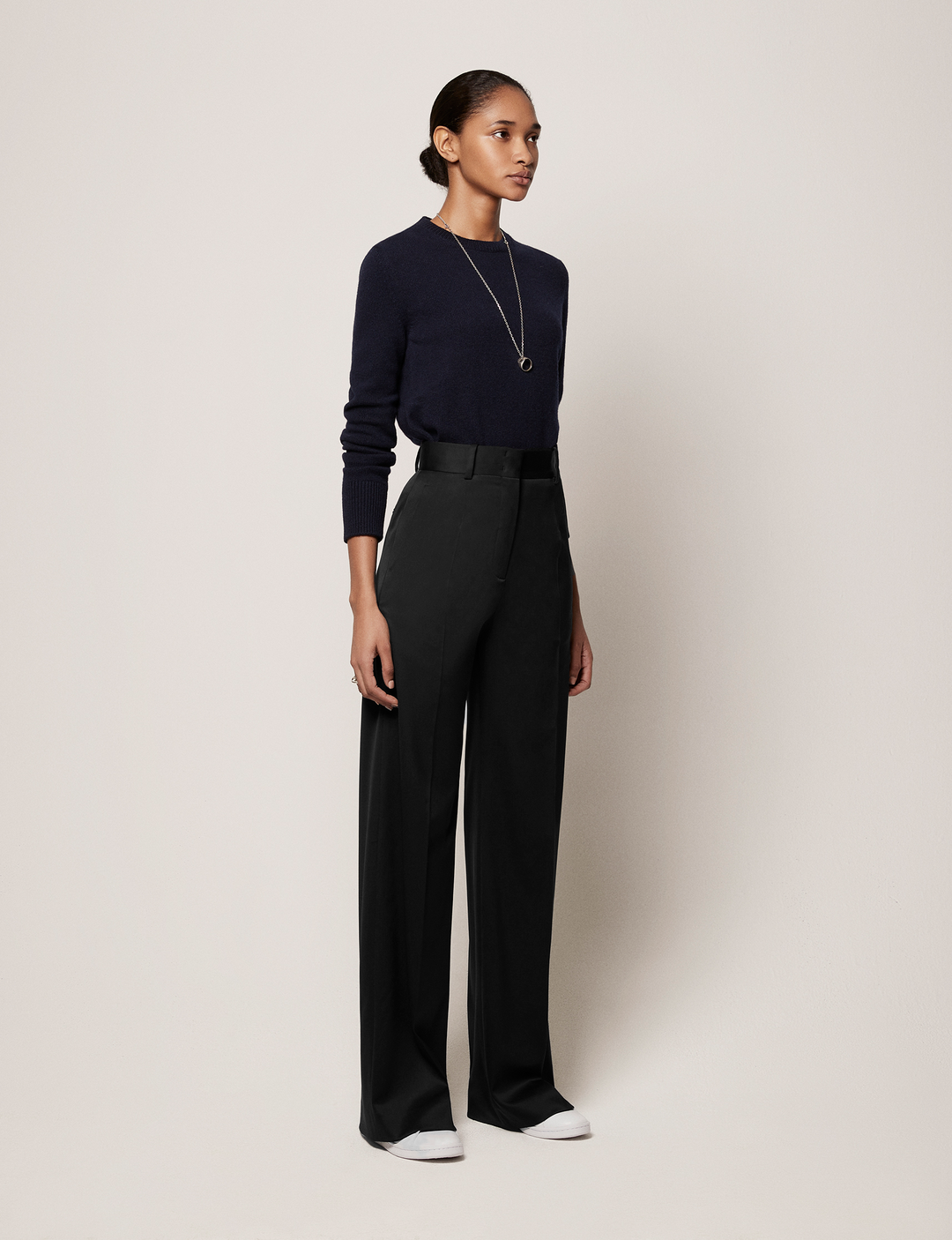 Wide Leg Suit Pant