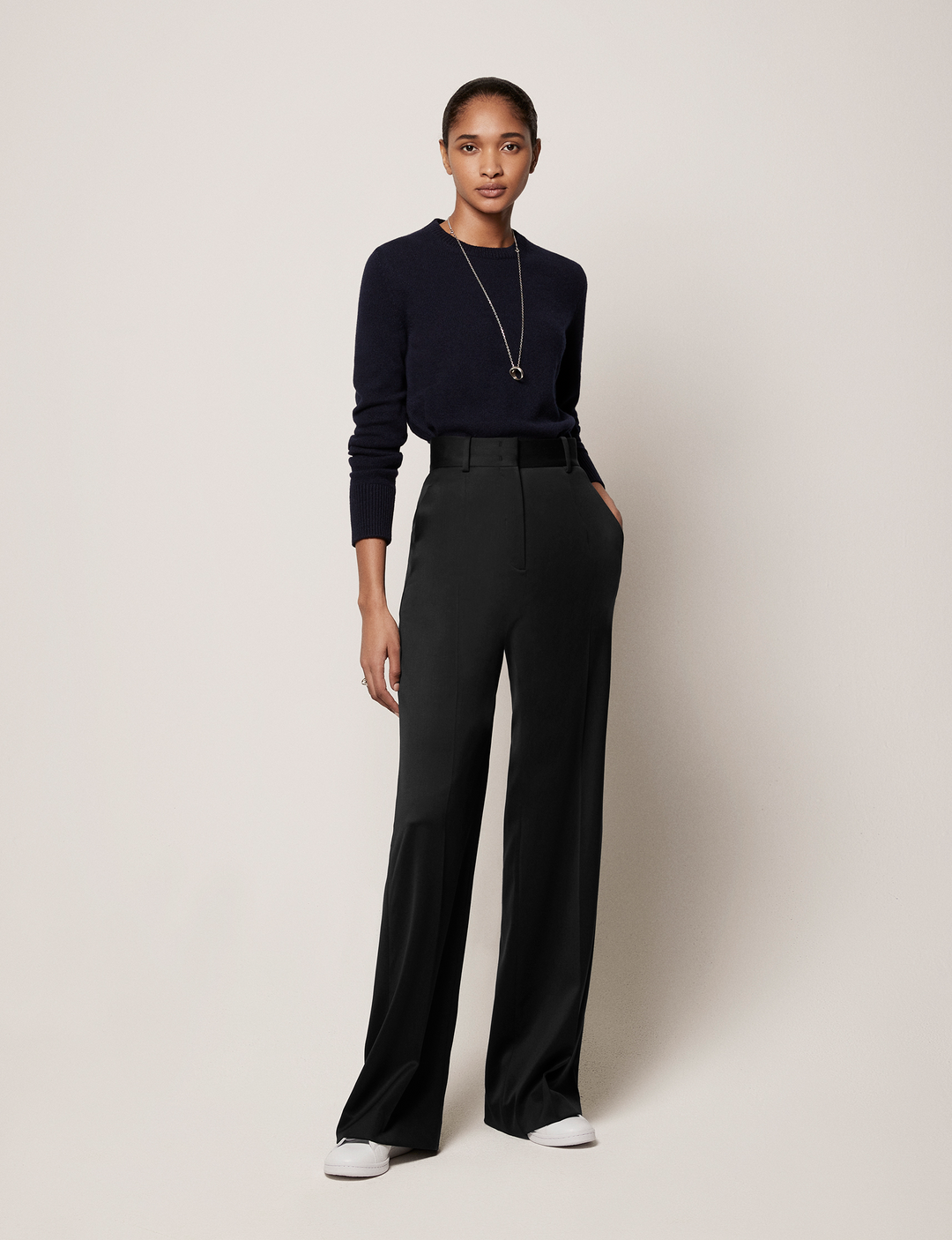 Wide Leg Suit Pant