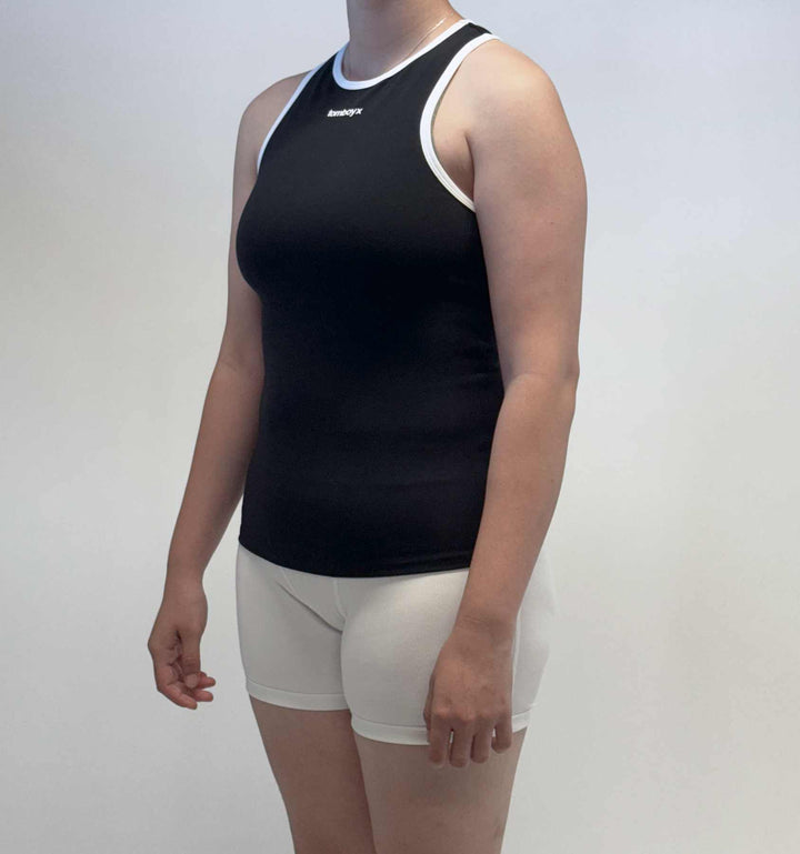 Cotton Ringer Tank - Neon Flare