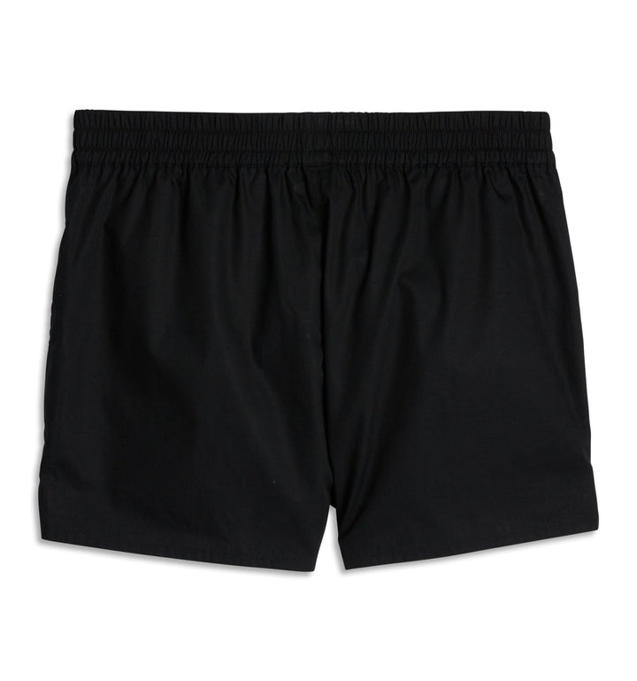 Cotton Woven Boxer - Black