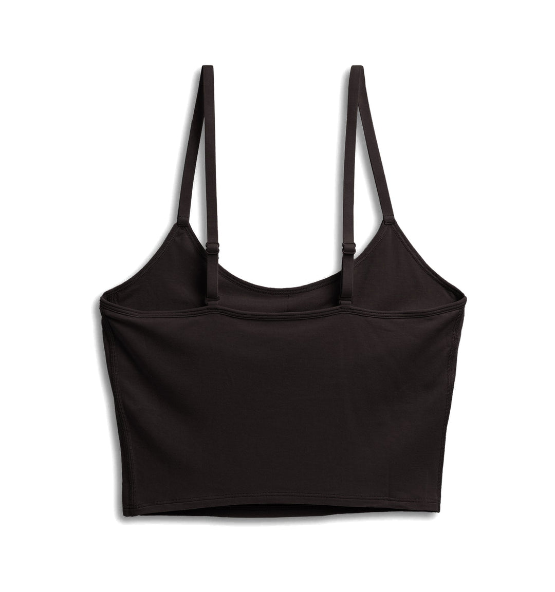 Longline Bra Top - TENCEL™ Modal Black