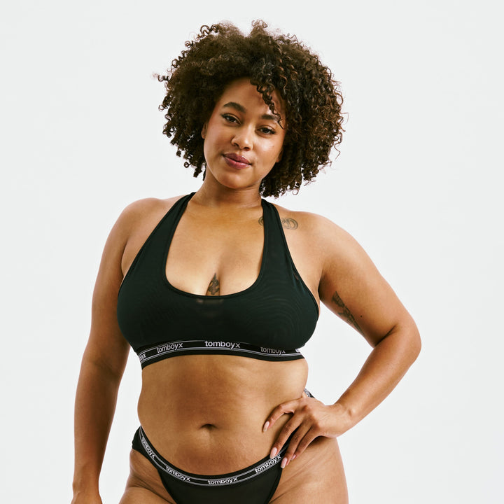 Powermesh Bralette - Black