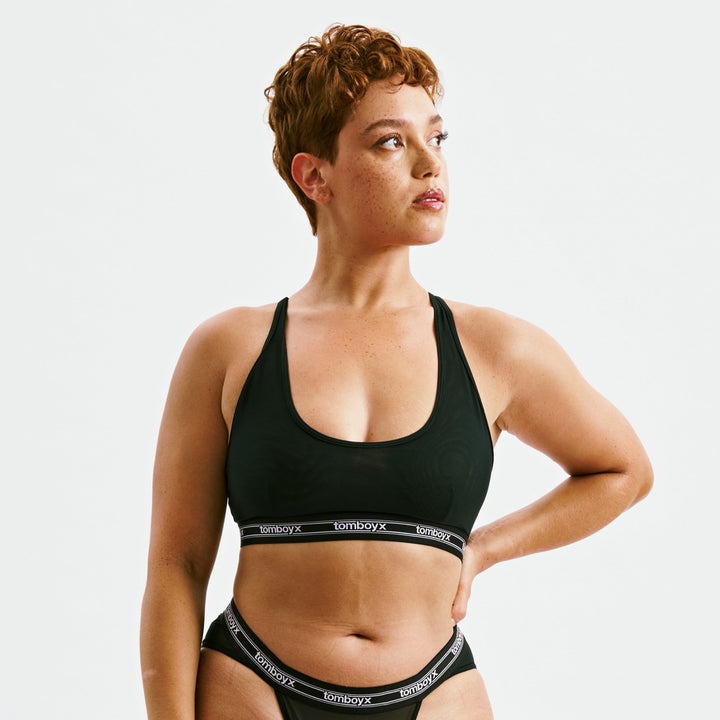 Powermesh Bralette - Black