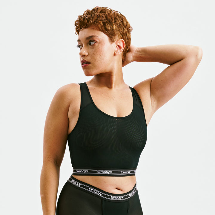 Powermesh Essential Bra - Black