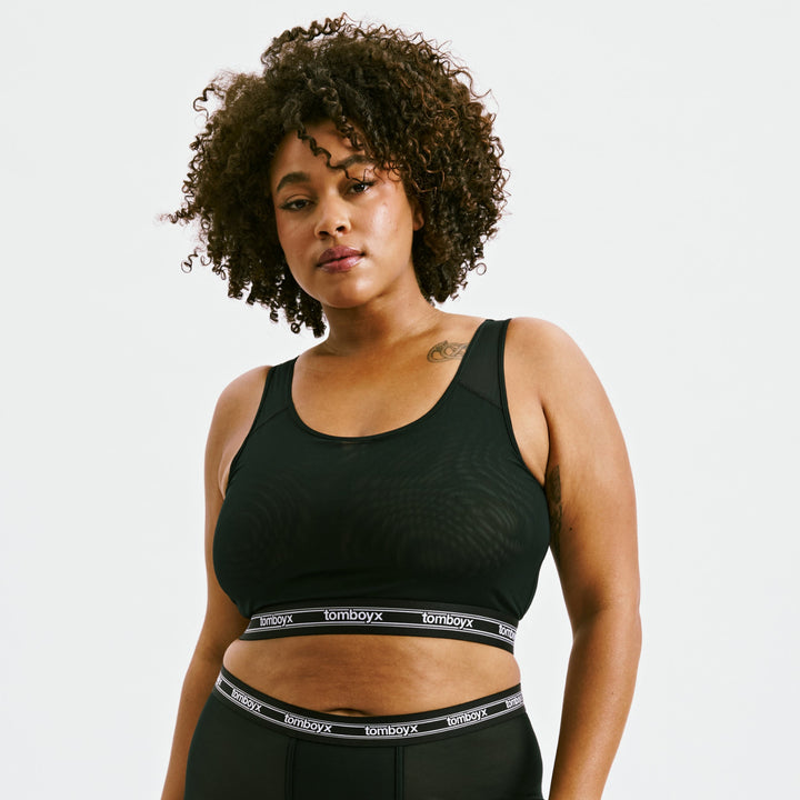 Powermesh Essential Bra - Black