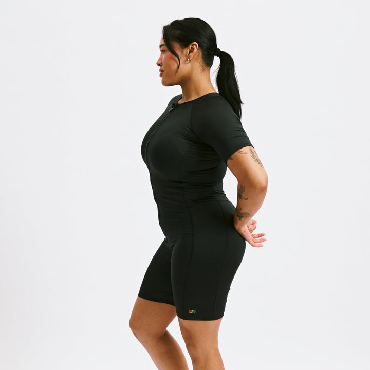 Swim 6" Unisuit - Black