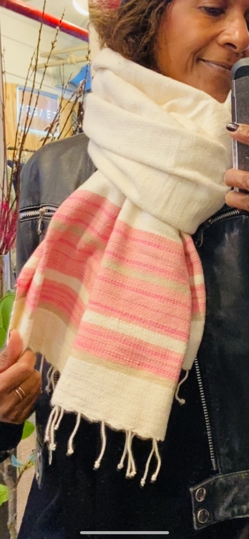 Boluko Cotton handwoven scarf