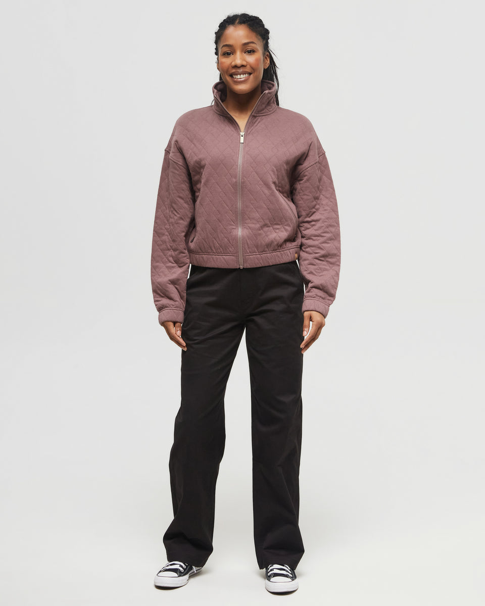 Quilted Full Zip