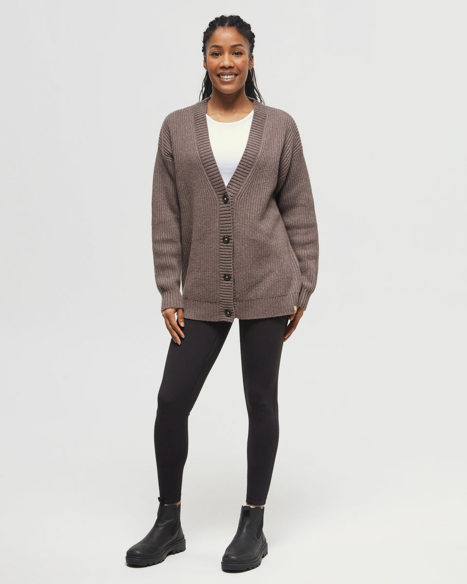 Highline Oversized Button Cardigan