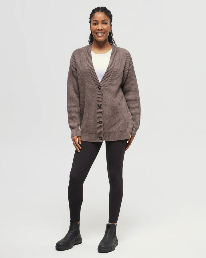 Highline Oversized Button Cardigan