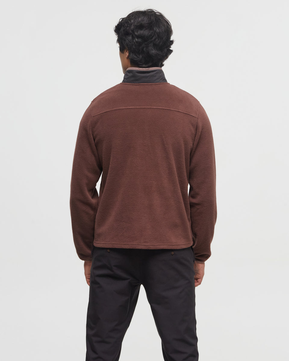 Recycled MicroFleece Contrast Full Zip