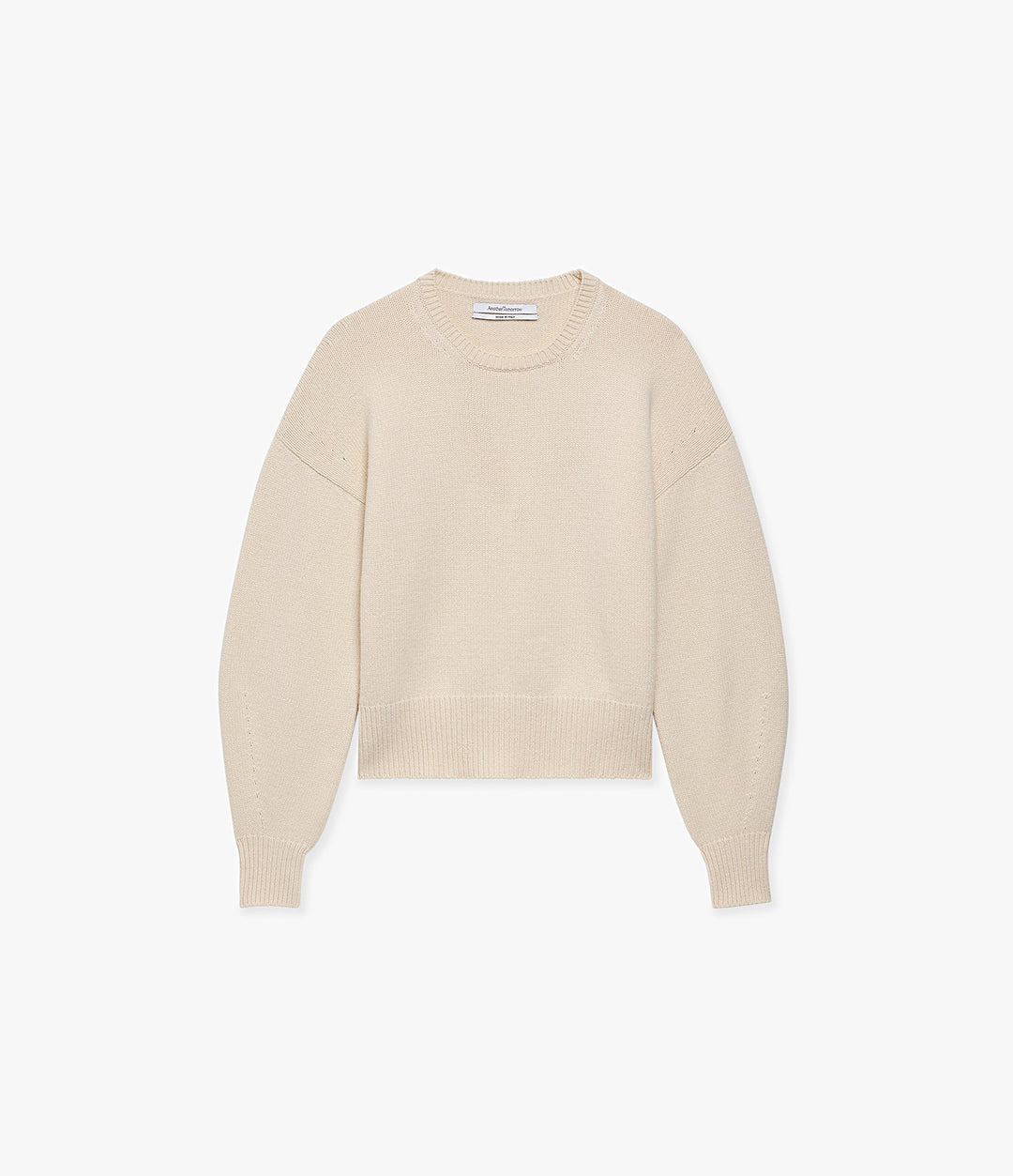 Cashmere Knit Sweatshirt