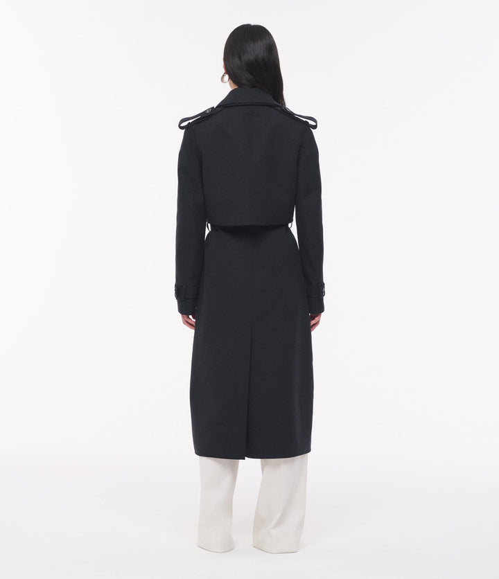 Double Face Convertible Trench