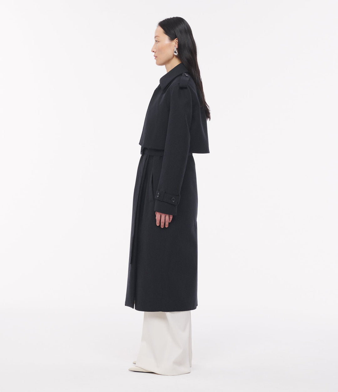 Double Face Convertible Trench