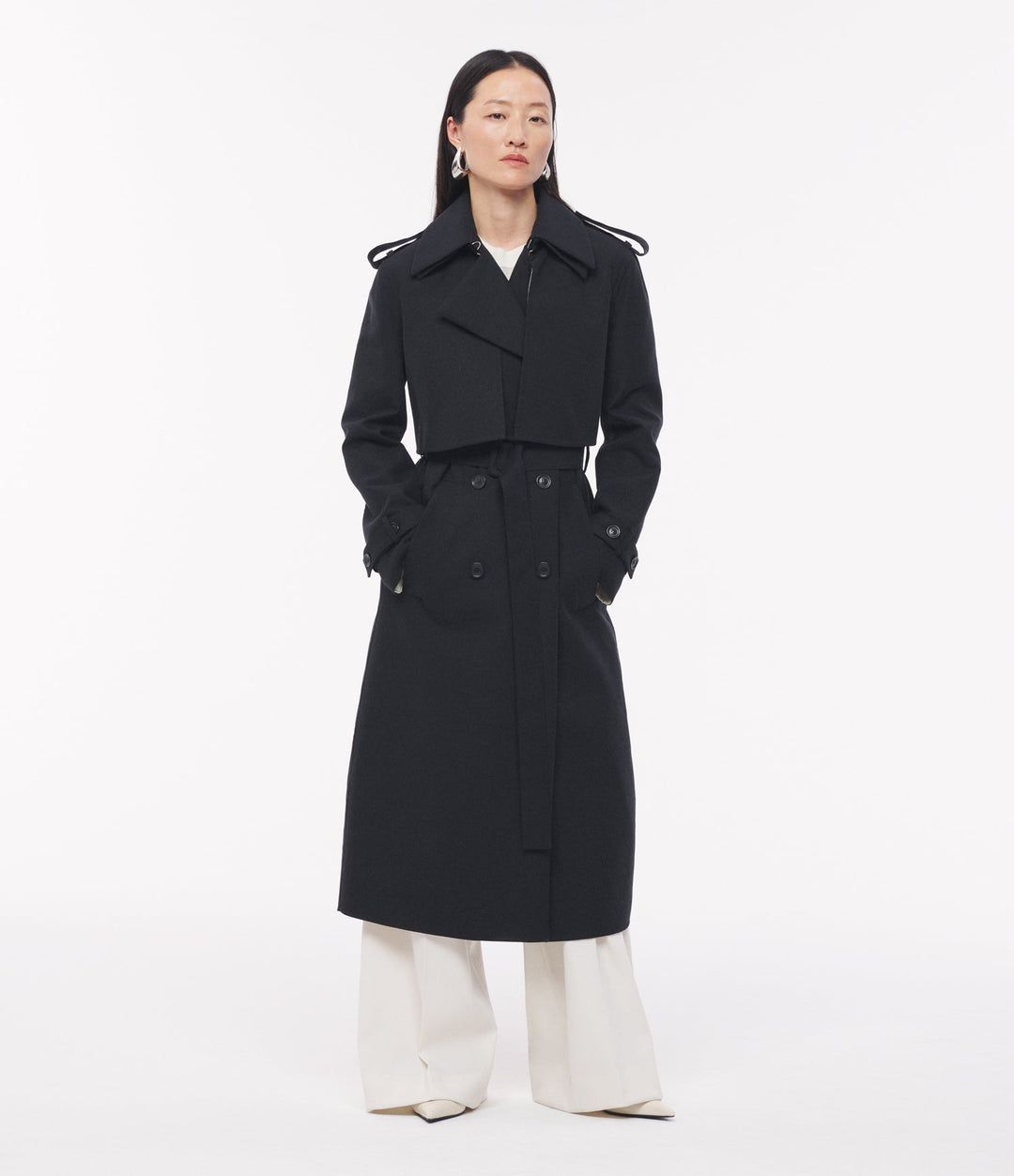 Double Face Convertible Trench
