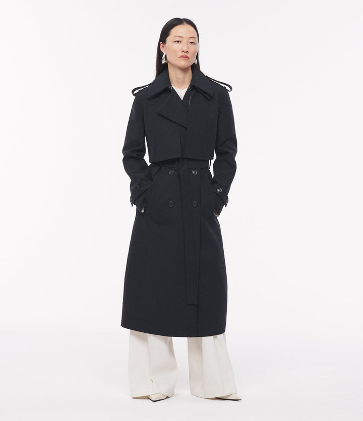 Double Face Convertible Trench