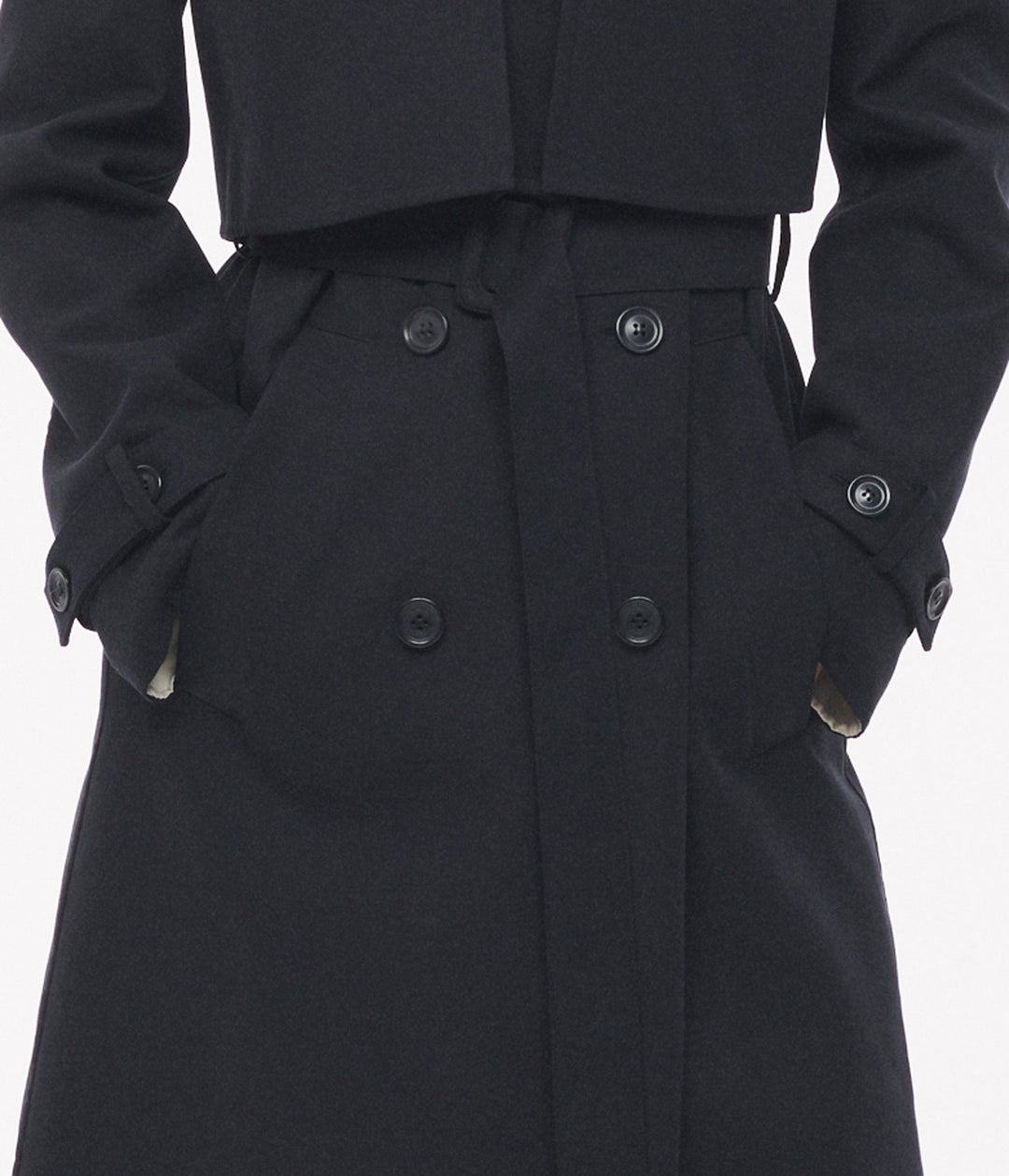 Double Face Convertible Trench