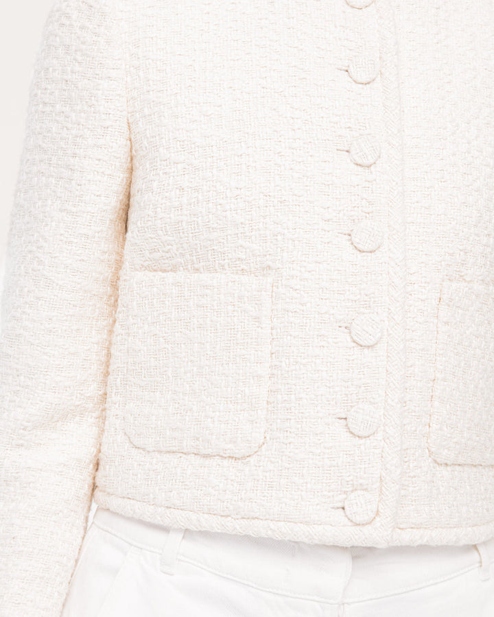 Cropped Tweed Jacket