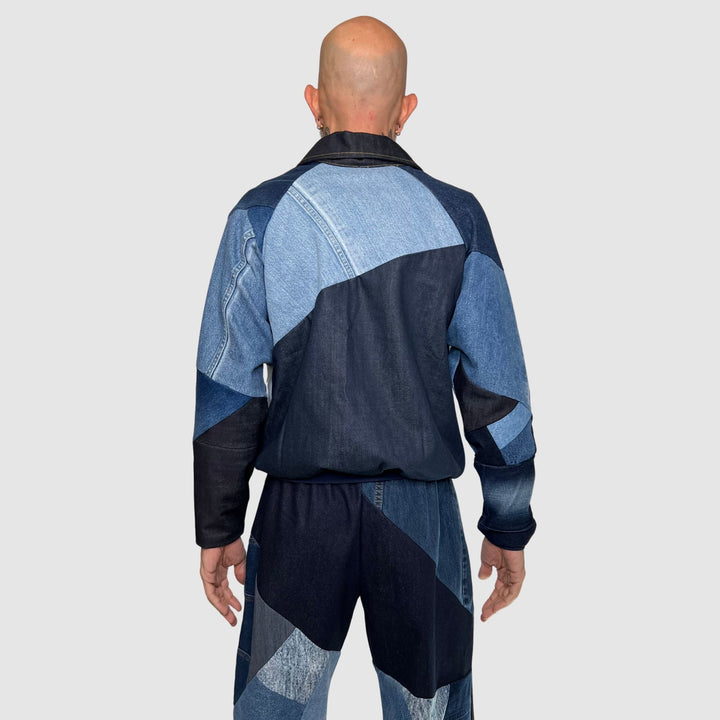 denim bomber jacket