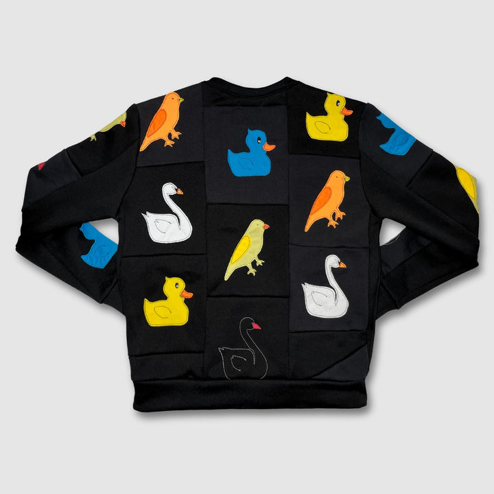 'ugly duckling + the swan' crewneck sweatshirt