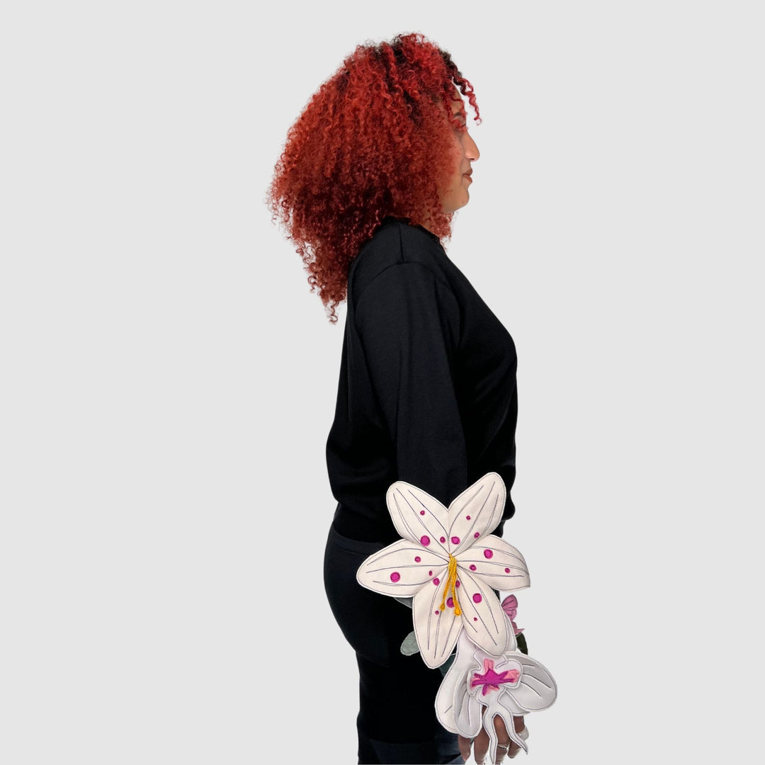 'full bloom florals' crewneck sweatshirt