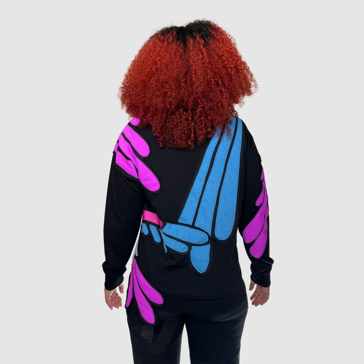 'lovebirds' crewneck sweatshirt