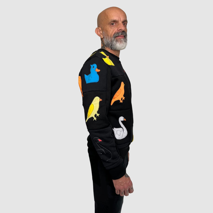 'ugly duckling + the swan' crewneck sweatshirt