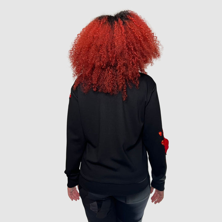 'tomato splat' crewneck sweatshirt