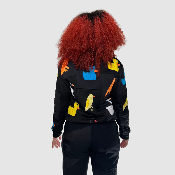 'ugly duckling + the swan' crewneck sweatshirt