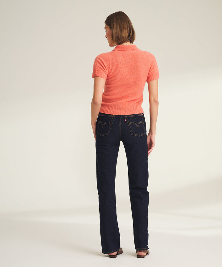 Cashmere Featherweight Short Sleeve Polo