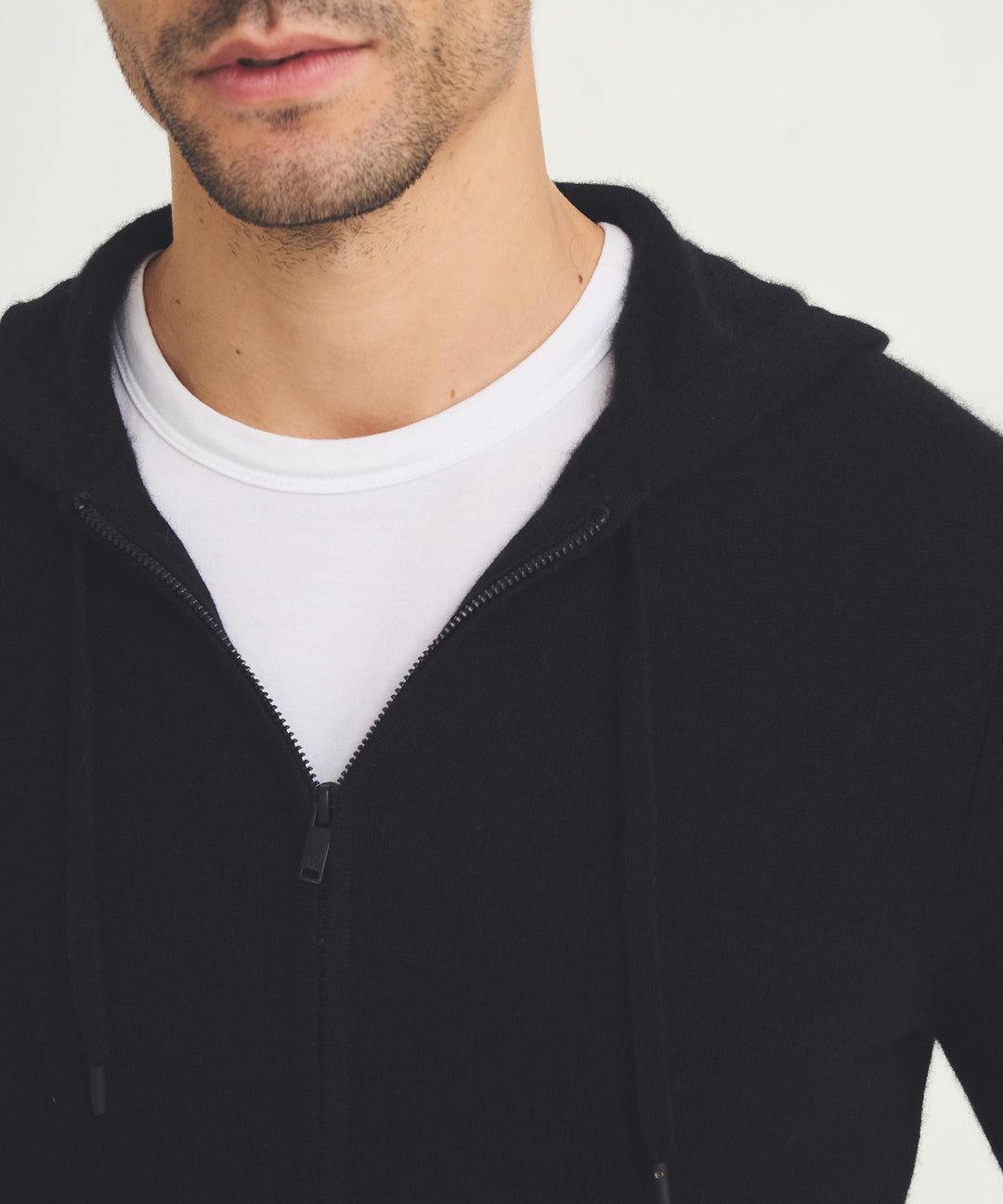 Signature Cashmere Zip Hoodie
