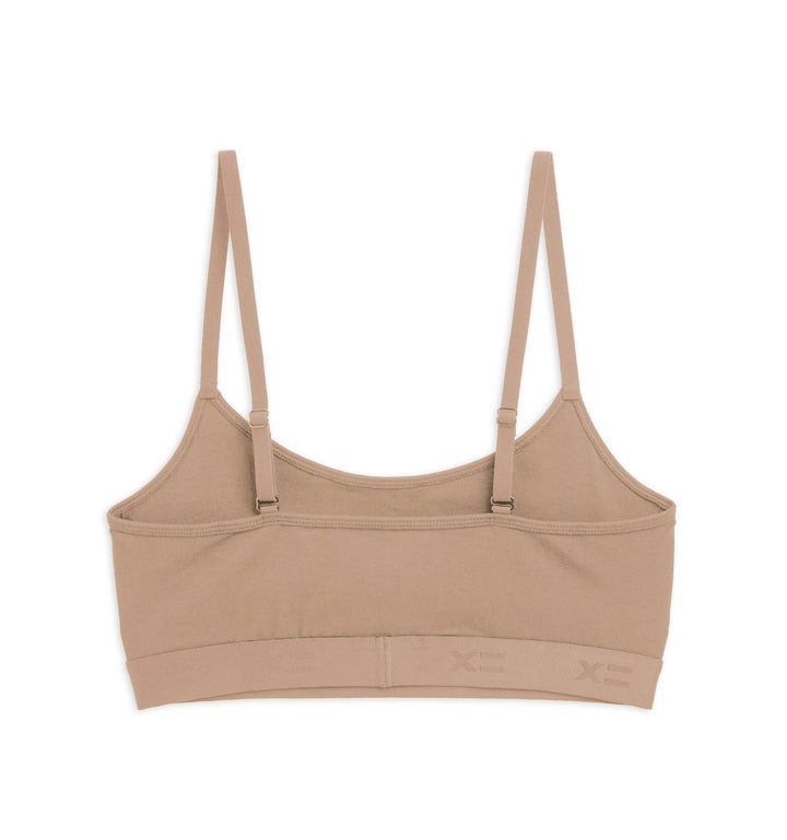 Low Cut Soft Bra - Chai