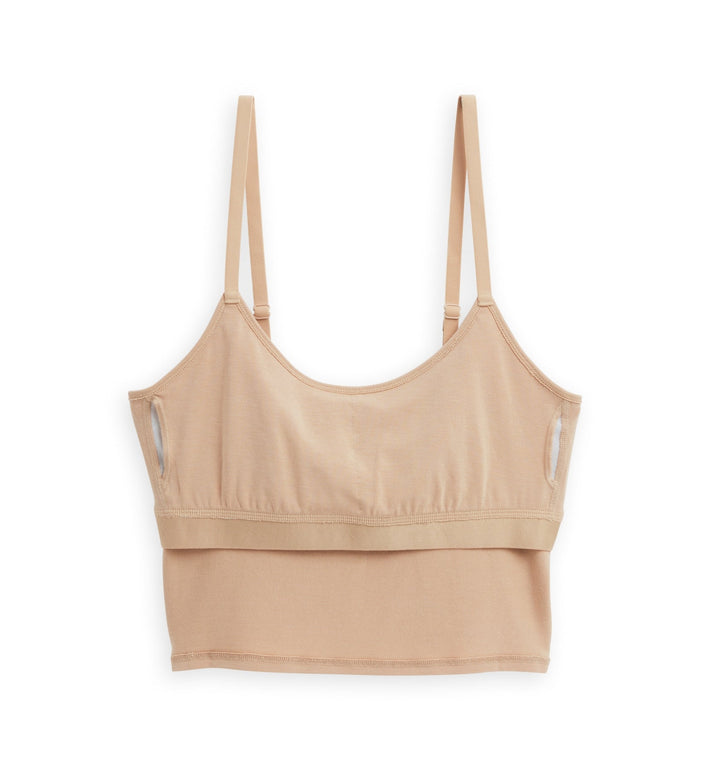 Longline Bra Top - TENCEL™ Modal Chai
