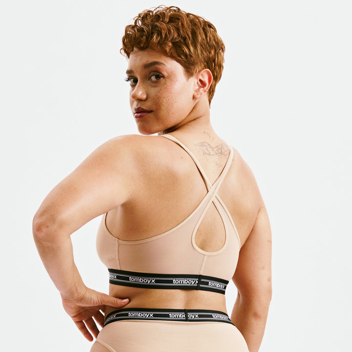Powermesh Bralette - Chai