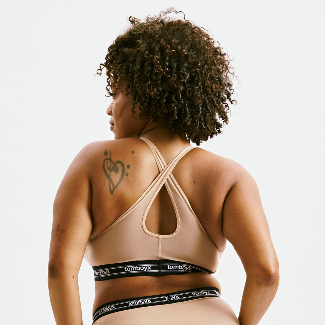 Powermesh Bralette - Chai