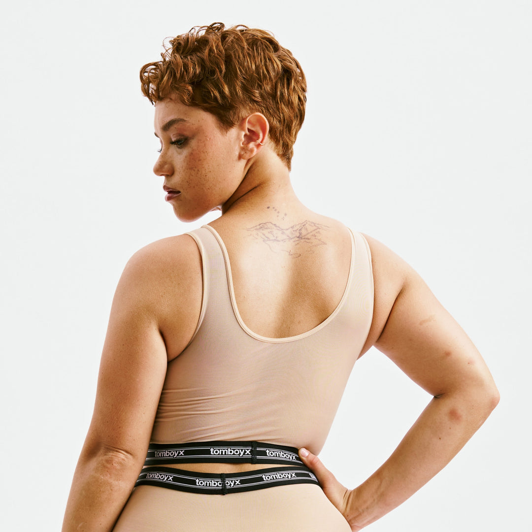 Powermesh Essential Bra - Chai