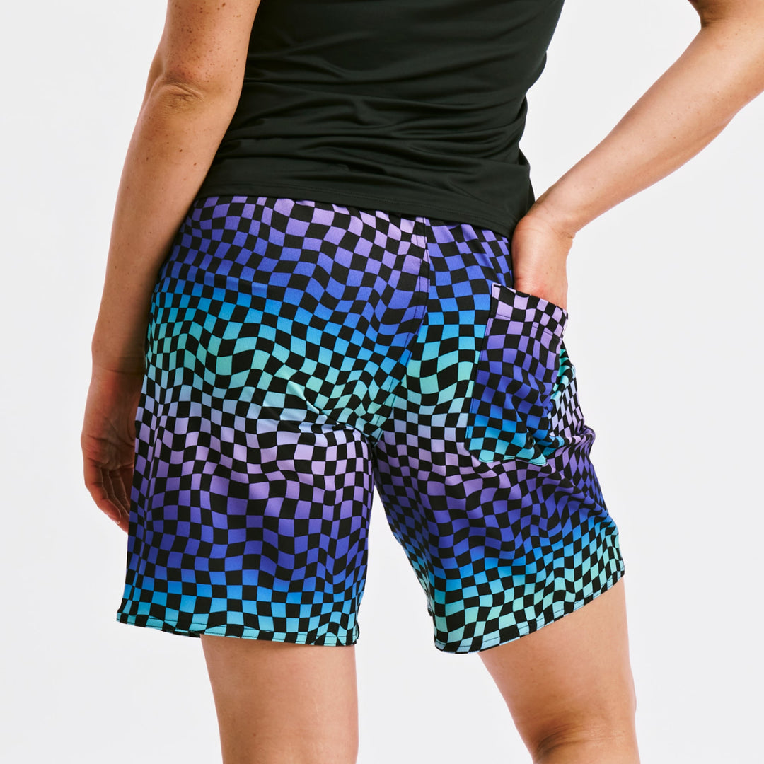 Swim 7" Heritage Board Shorts - Checker Chaos