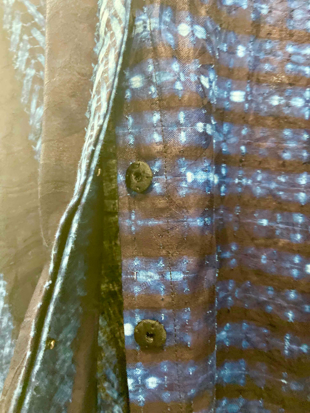 Aster Indigo Adire Shirtdress