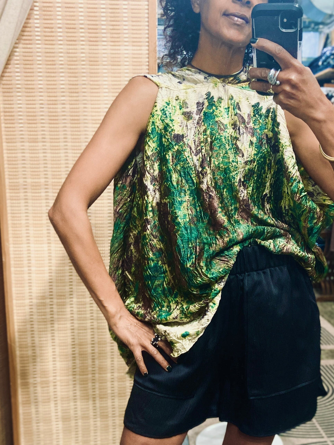 Cocody silk top