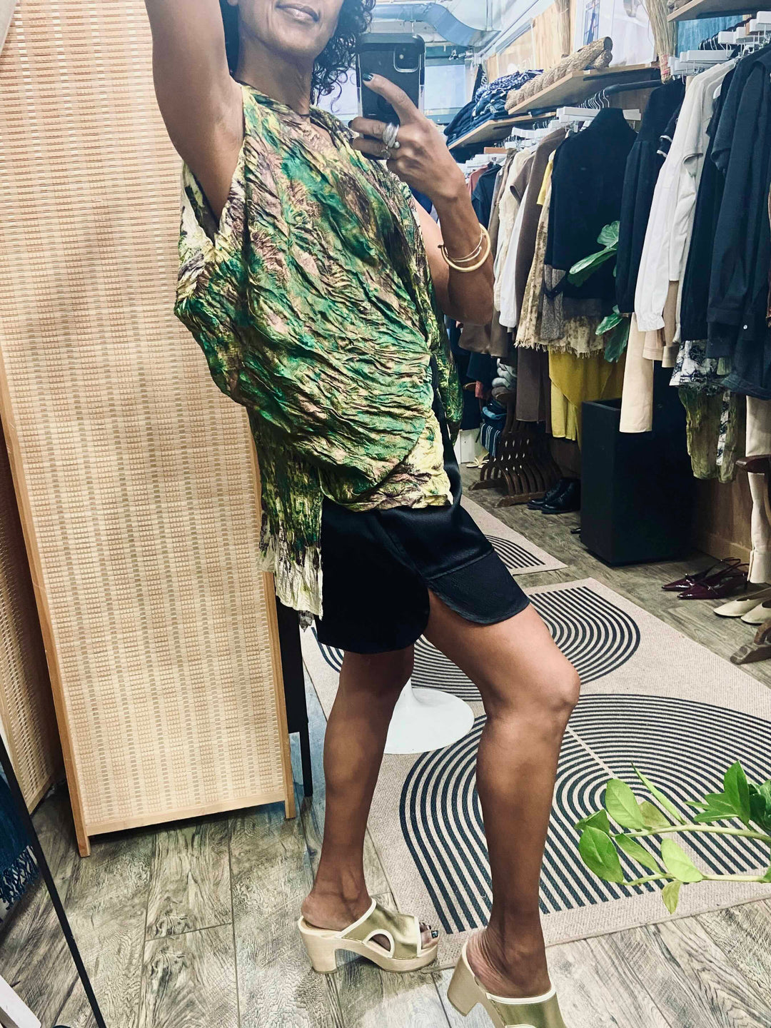 Cocody silk top