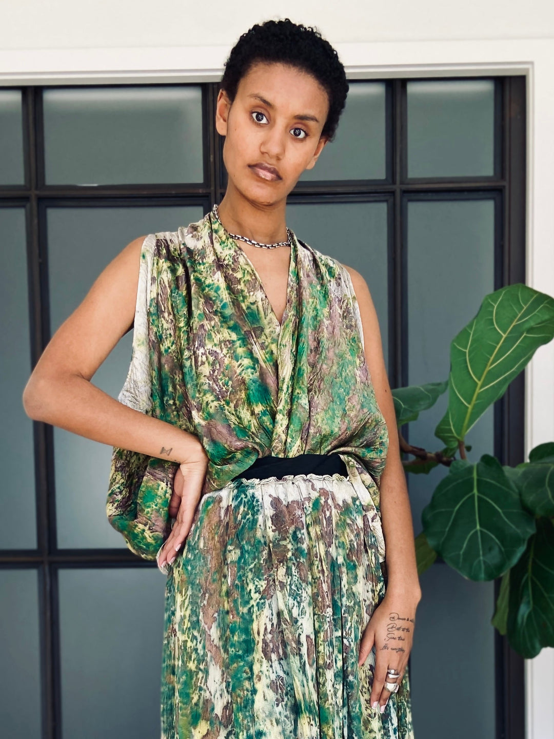 Cocody silk top