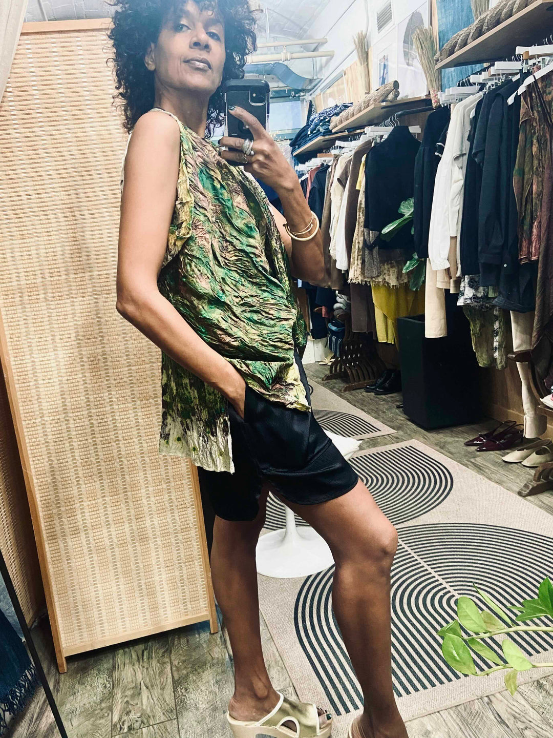 Cocody silk top
