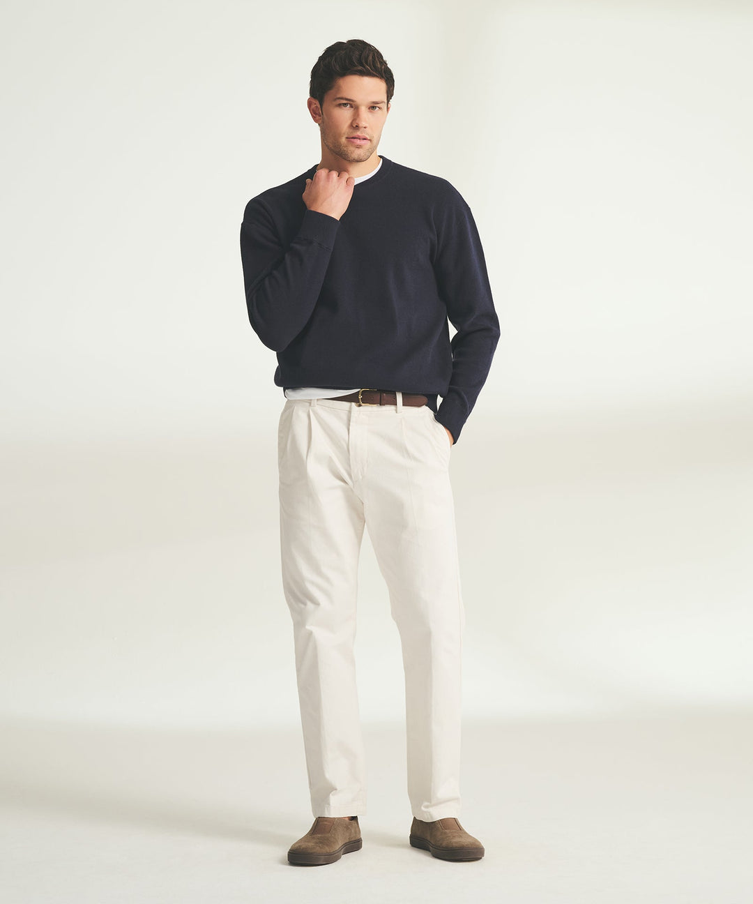 Cotton Cashmere Oversized Sweatshirt