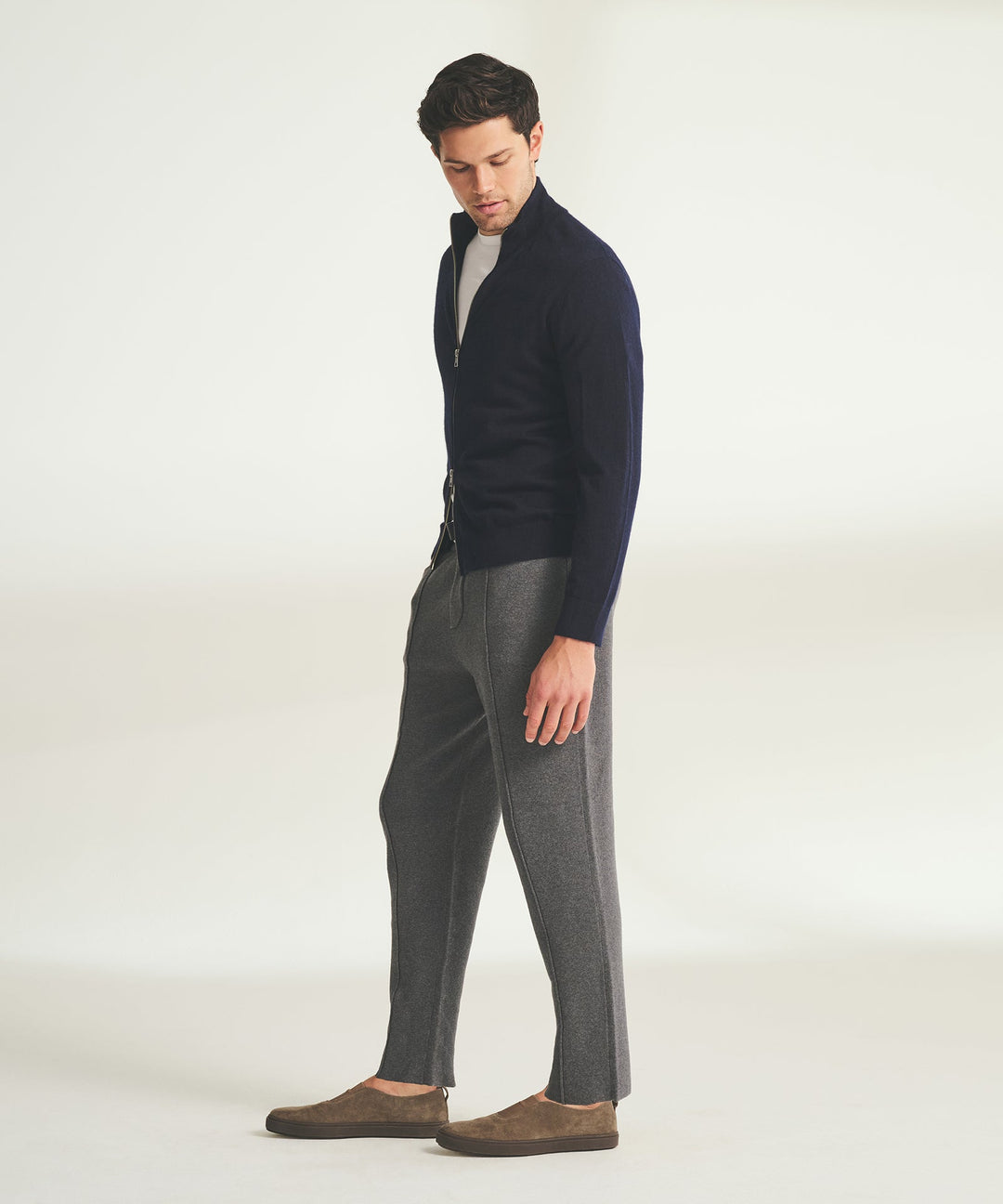 Cotton Cashmere Trouser