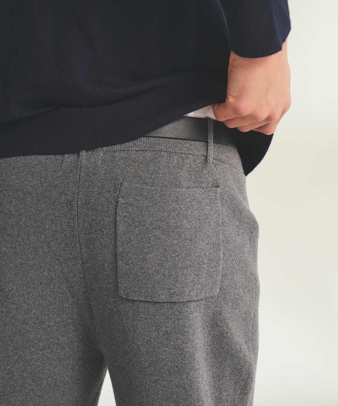 Cotton Cashmere Trouser