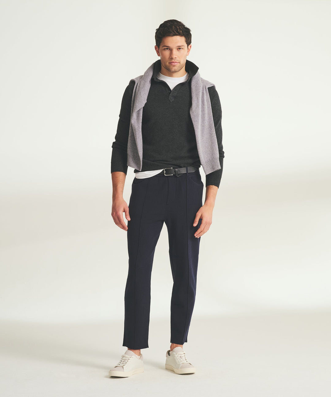 Cotton Cashmere Trouser