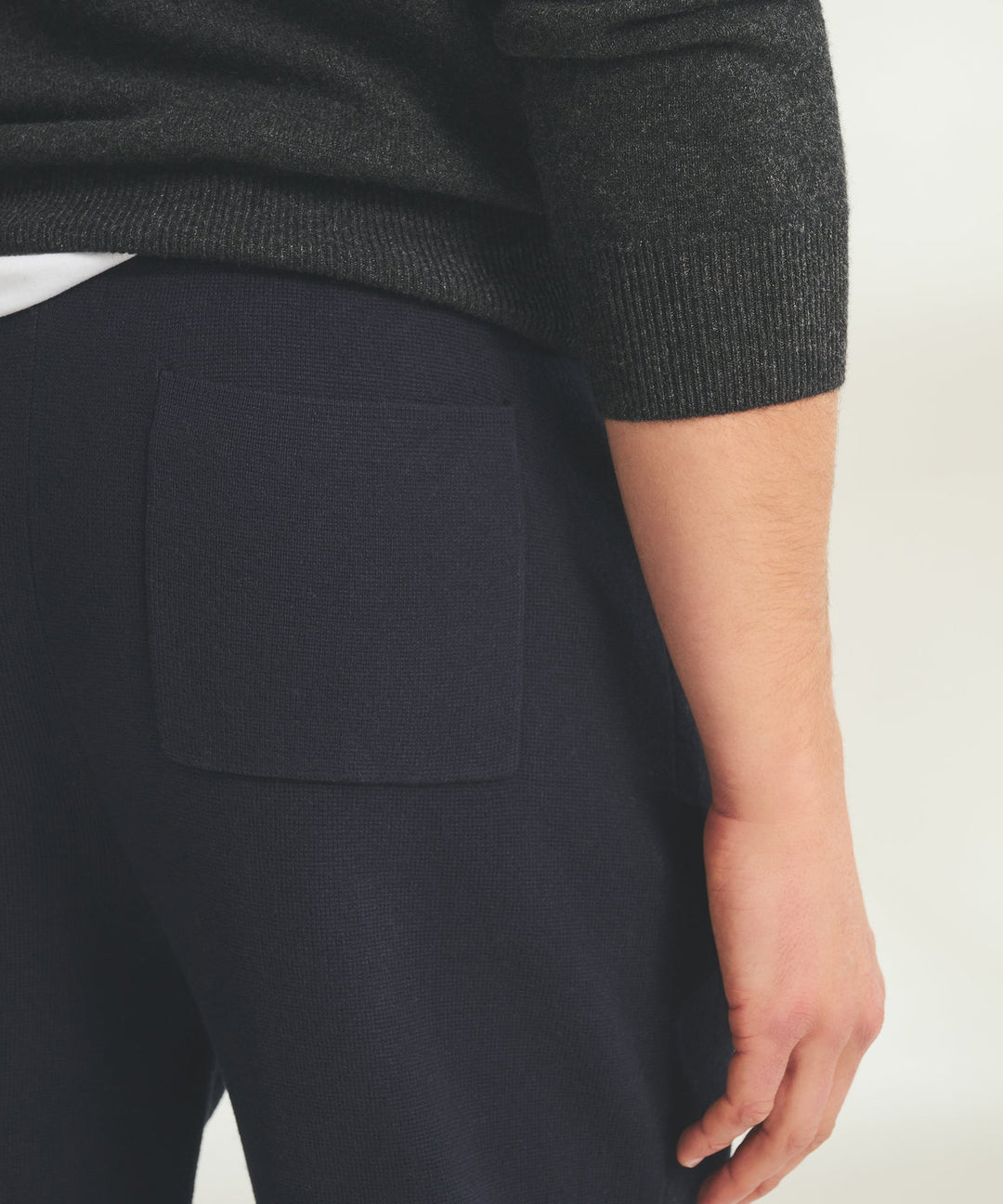 Cotton Cashmere Trouser